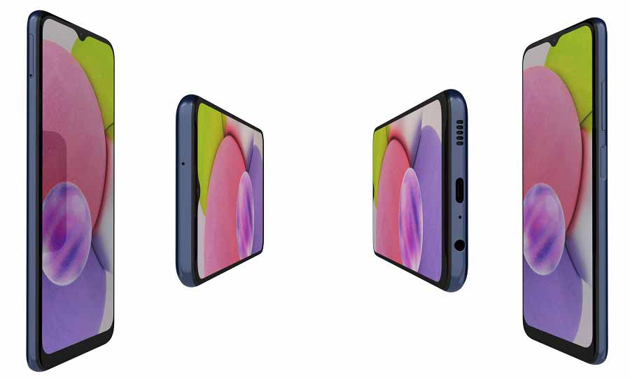 امکانات اطراف فریم گلکسی A03s