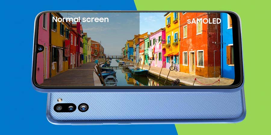 صفحه نمایش گوشی M21 2021 سامسونگ