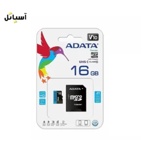 بسته بندی کارت حافظه 16 گیگابایت ای دیتا (ADATA) مدل Premier