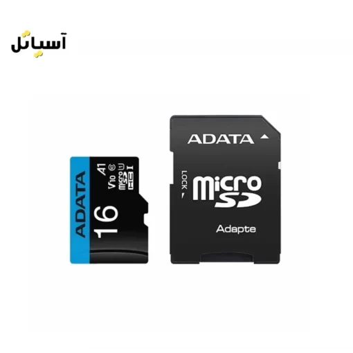 کارت حافظه 16 گیگابایت ای دیتا (ADATA) مدل Premier همراه با تبدیل SD