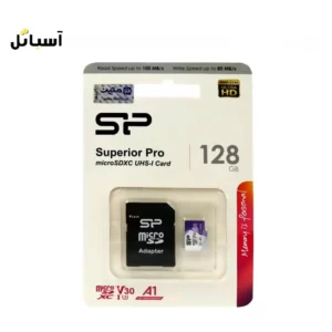 بسته بندی کارت حافظه 128 گیگابایت سیلیکون پاور مدل Superior Pro