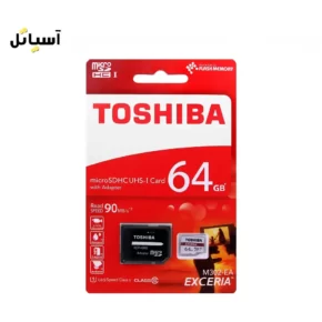 بسته بندی کارت حافظه 64 گیگابایت توشیبا (Toshiba) مدل M302-EA